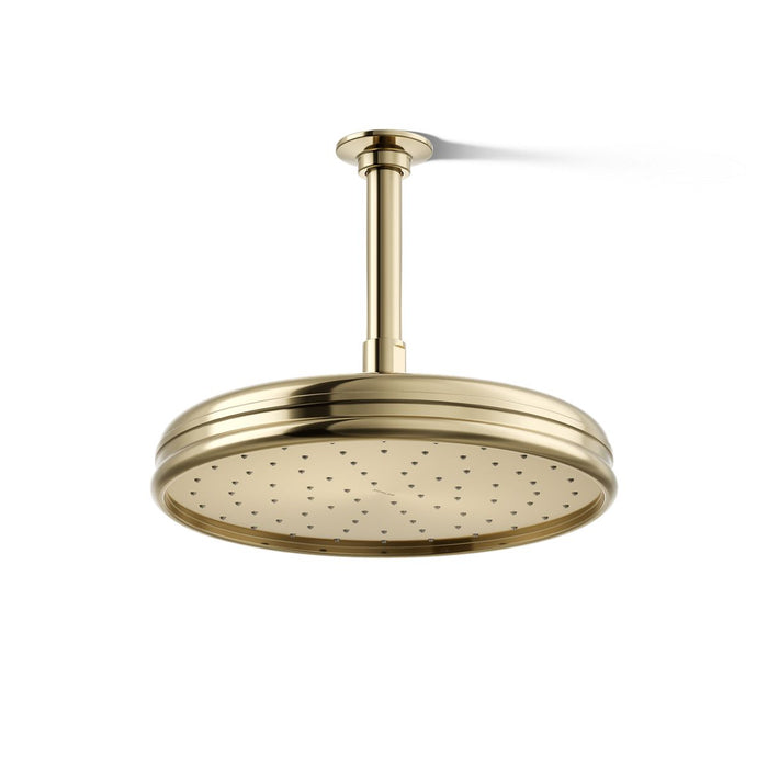 KOHLER K-13693 Traditional 10" Single-function Rainhead, 2.5 GPM