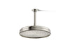 KOHLER K-13693 Traditional 10" Single-function Rainhead, 2.5 GPM, vibrant polished nickel