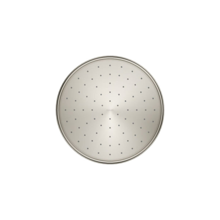 KOHLER K-13693 Traditional 10" Single-function Rainhead, 2.5 GPM, vibrant polished nickel - view 4
