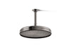 KOHLER K-13693 Traditional 10" Single-function Rainhead, 2.5 GPM, vibrant titanium