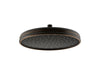 KOHLER K-13694 Traditional 12" Single-function Rainhead, 2.5 GPM, oil rubbed bronze