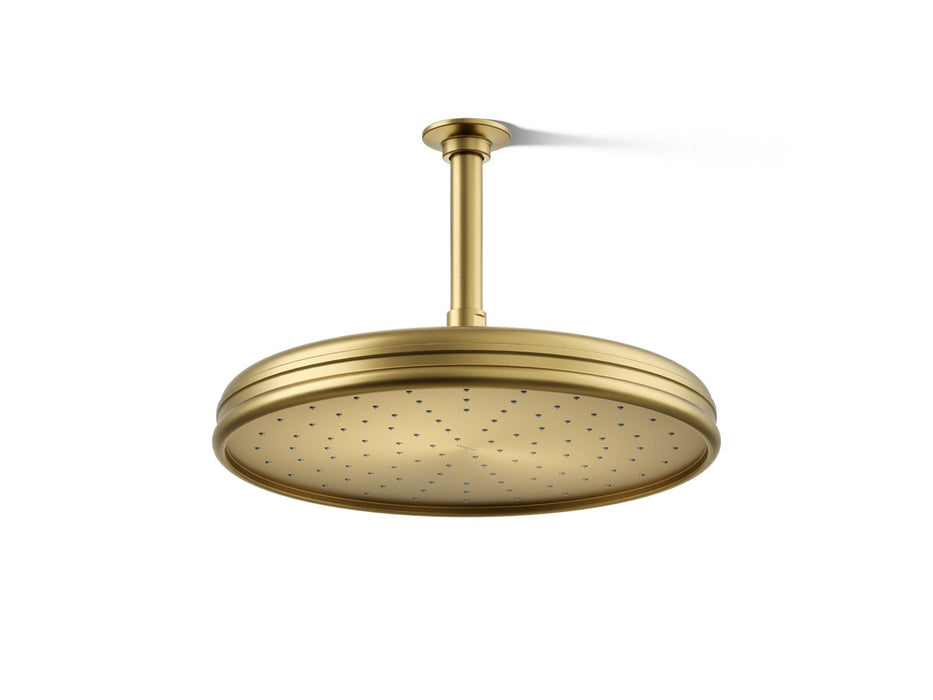KOHLER K-13694 Traditional 12" Single-function Rainhead, 2.5 GPM
