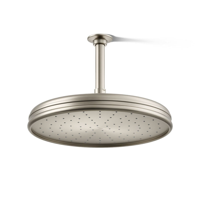 KOHLER K-13694 Traditional 12" Single-function Rainhead, 2.5 GPM