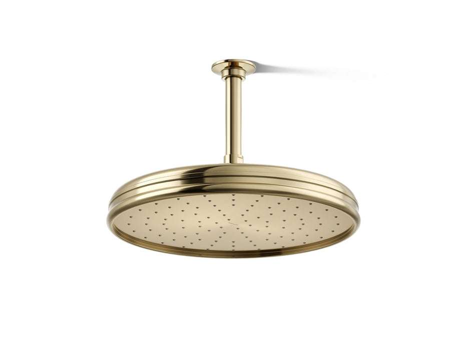 KOHLER K-13694 Traditional 12" Single-function Rainhead, 2.5 GPM
