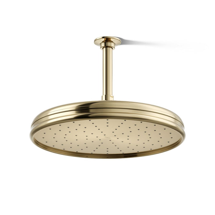 KOHLER K-13694 Traditional 12" Single-function Rainhead, 2.5 GPM