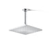 KOHLER K-13695 Contemporary Square 8" Single-function Rainhead, 2.5 GPM, polished chrome - view 3