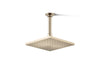 KOHLER K-13695 Contemporary Square 8" Single-function Rainhead, 2.5 GPM, vibrant brushed bronze