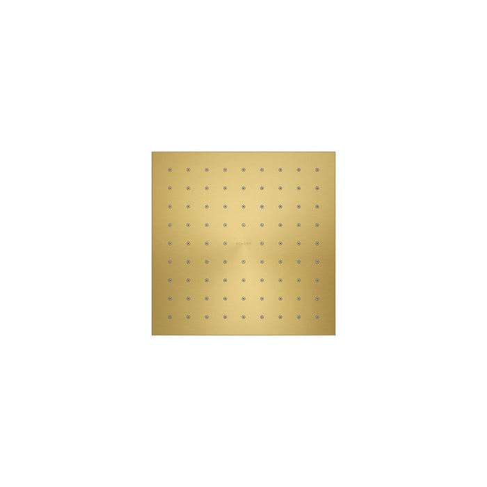 KOHLER K-13695 Contemporary Square 8" Single-function Rainhead, 2.5 GPM