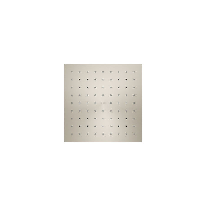 KOHLER K-13695 Contemporary Square 8" Single-function Rainhead, 2.5 GPM
