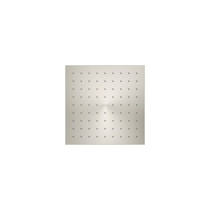 KOHLER K-13695 Contemporary Square 8" Single-function Rainhead, 2.5 GPM, vibrant polished nickel - view 4