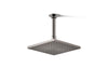 KOHLER K-13695 Contemporary Square 8" Single-function Rainhead, 2.5 GPM, vibrant titanium