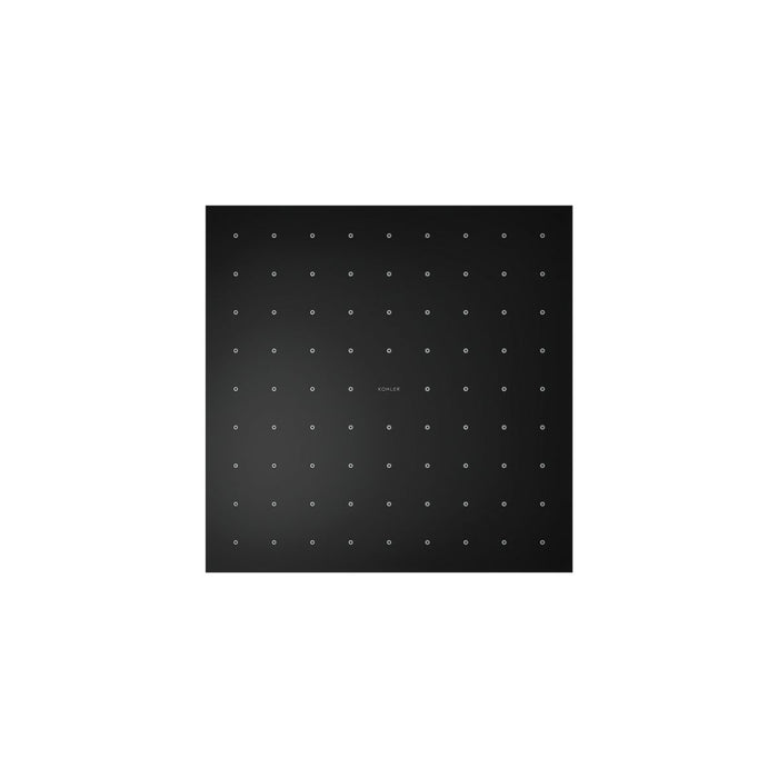 KOHLER K-13696 Contemporary Square 10" Single-function Rainhead, 2.5 GPM