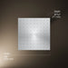 KOHLER K-13696 Contemporary Square 10" Single-function Rainhead, 2.5 GPM, polished chrome - view 5
