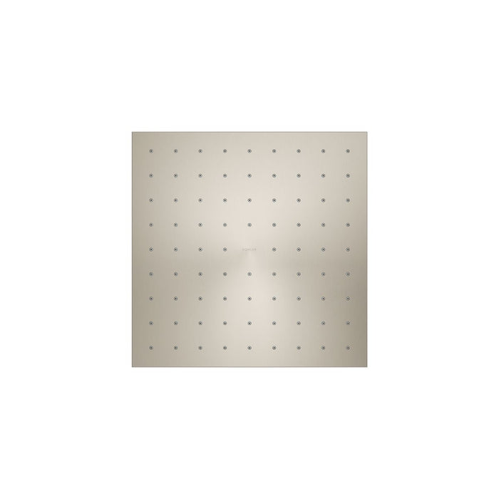 KOHLER K-13696 Contemporary Square 10" Single-function Rainhead, 2.5 GPM