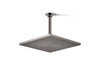 KOHLER K-13696 Contemporary Square 10" Single-function Rainhead, 2.5 GPM, vibrant titanium