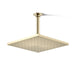 KOHLER K-13696-G Contemporary Square 10" single-function rainhead, 1.75 gpm, vibrant french gold