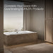 KOHLER K-1417-0 Memoirs 72" x 42" Drop-in Bath, white - view 3