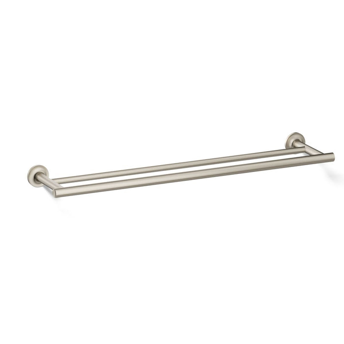 KOHLER K-14375 Purist 24" Double towel bar, vibrant brushed nickel - view 4