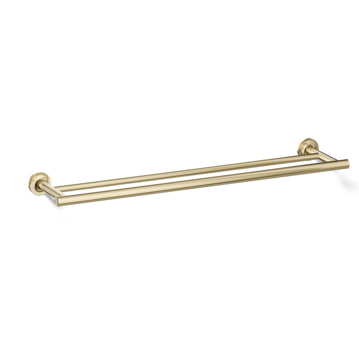 KOHLER K-14375 Purist 24" Double towel bar, vibrant french gold - view 4