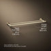 KOHLER K-14375 Purist 24" Double towel bar, vibrant french gold - view 5