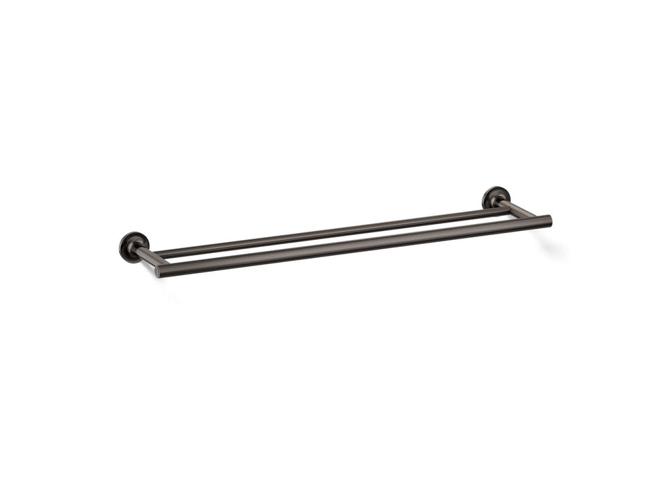 KOHLER K-14375 Purist 24" Double towel bar