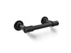 KOHLER K-14377 Purist Pivoting toilet paper holder, matte black