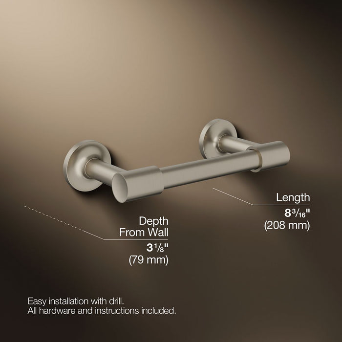 KOHLER K-14377 Purist Pivoting toilet paper holder