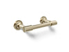 KOHLER K-14377 Purist Pivoting toilet paper holder, vibrant french gold