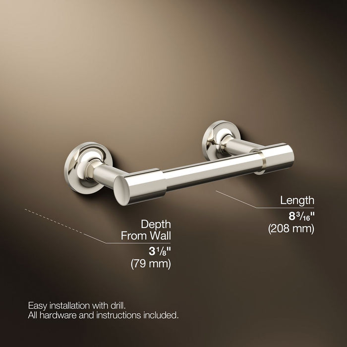 KOHLER K-14377 Purist Pivoting toilet paper holder