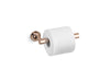 KOHLER K-14377 Purist Pivoting toilet paper holder, vibrant rose gold
