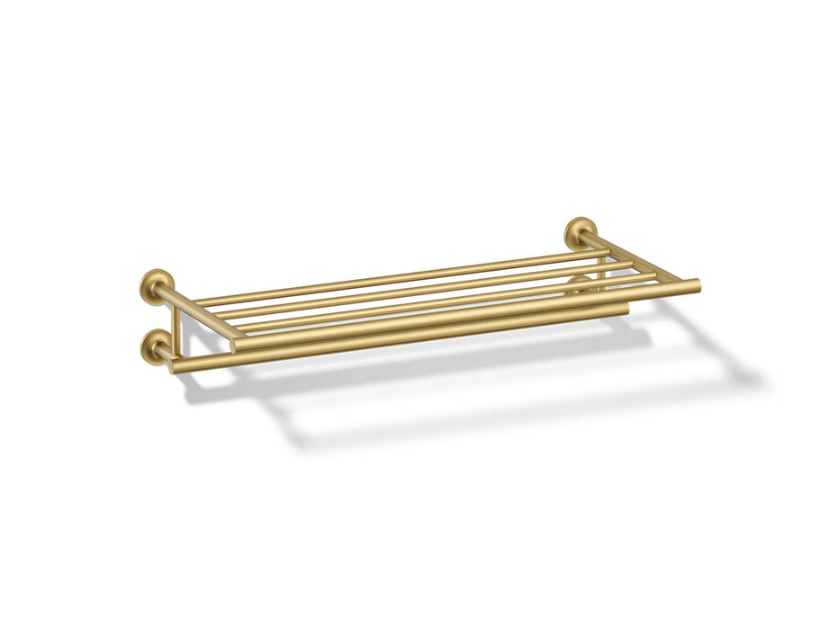 KOHLER K-14381 Purist Hotelier, vibrant brushed moderne brass