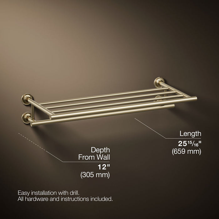 KOHLER K-14381 Purist Hotelier, vibrant french gold - view 5
