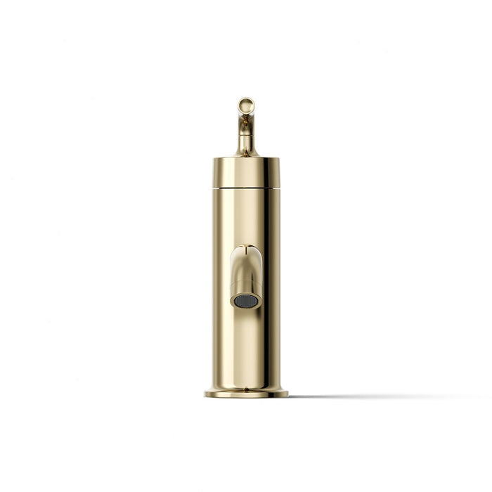 KOHLER K-14402-4A Purist Single-handle bathroom sink faucet with Straight Lever handle, 1.2 gpm, vibrant french gold - view 5