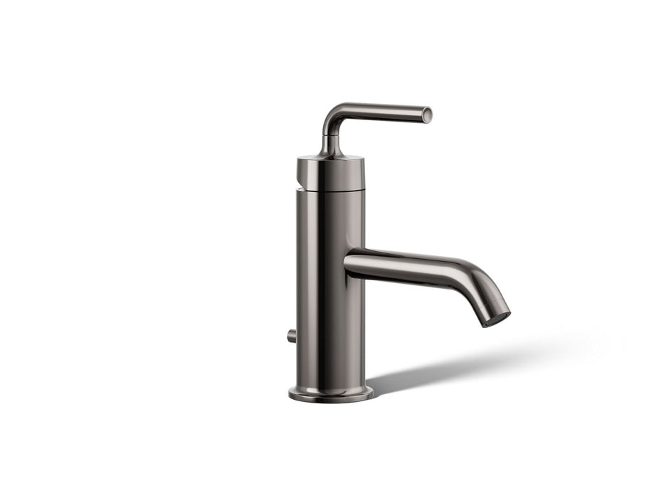 KOHLER K-14402-4A Purist Single-handle bathroom sink faucet with Straight Lever handle, 1.2 gpm