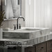 KOHLER K-14406-4 Purist Widespread bathroom sink faucet with Lever handles, 1.2 gpm, matte black - view 4