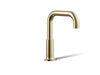 KOHLER K-14430 Purist Deck-mount Bath Spout, vibrant french gold