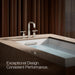 KOHLER K-14430 Purist Deck-mount Bath Spout, vibrant polished nickel - view 4