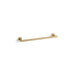 KOHLER K-14435 Purist 18" towel bar, vibrant moderne brushed gold
