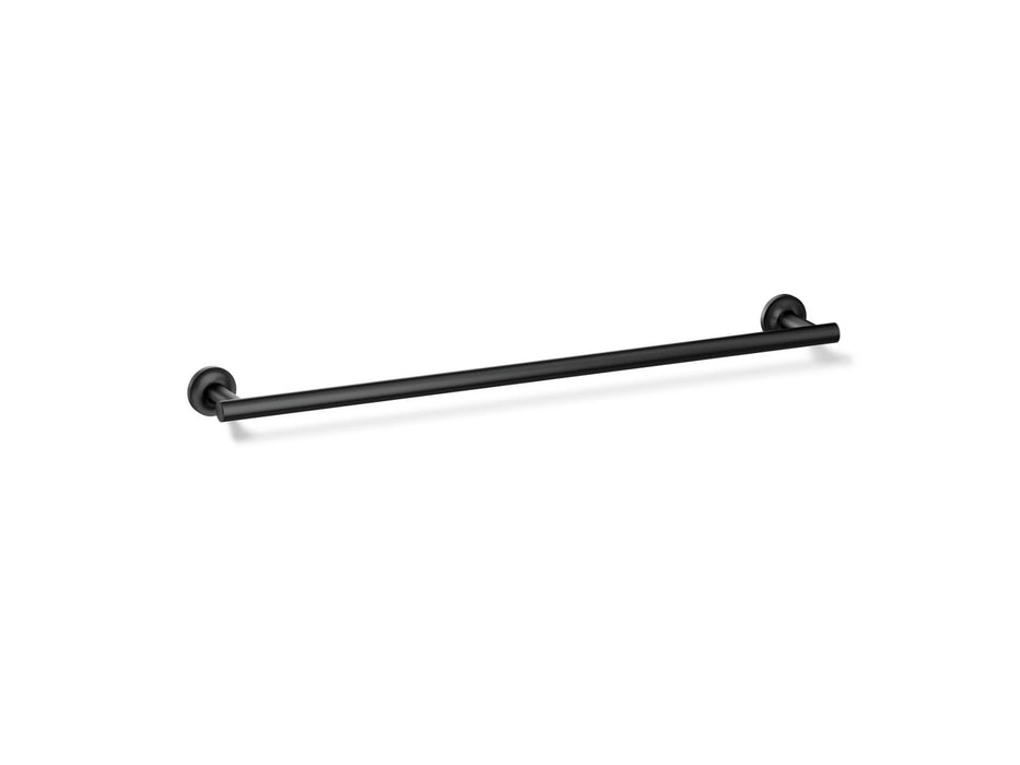 KOHLER K-14436 Purist 24" Towel Bar, matte black