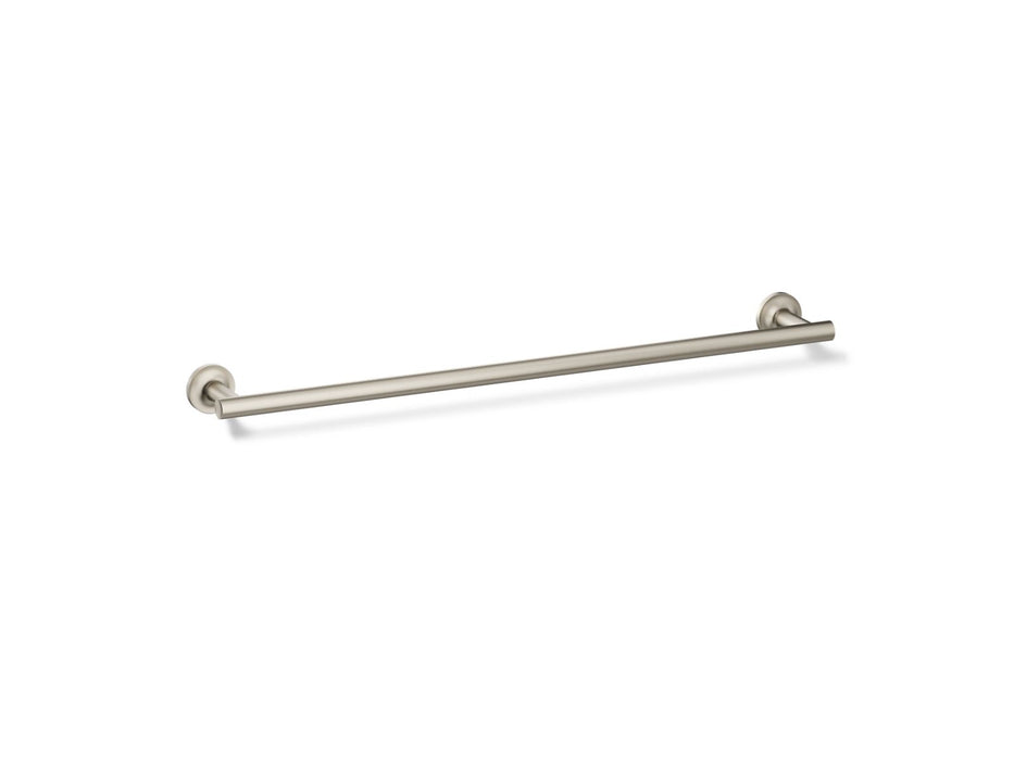 KOHLER K-14436 Purist 24" Towel Bar, vibrant brushed nickel