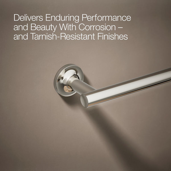 KOHLER K-14437 Purist 30" Towel Bar, vibrant polished nickel - view 5
