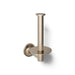 KOHLER K-14444 Purist Vertical toilet paper holder, vibrant brushed bronze - view 4
