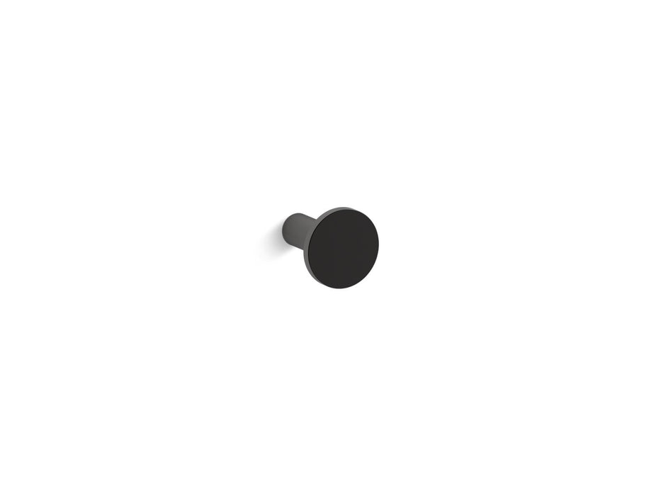KOHLER K-14484 Purist Cabinet knob, matte black