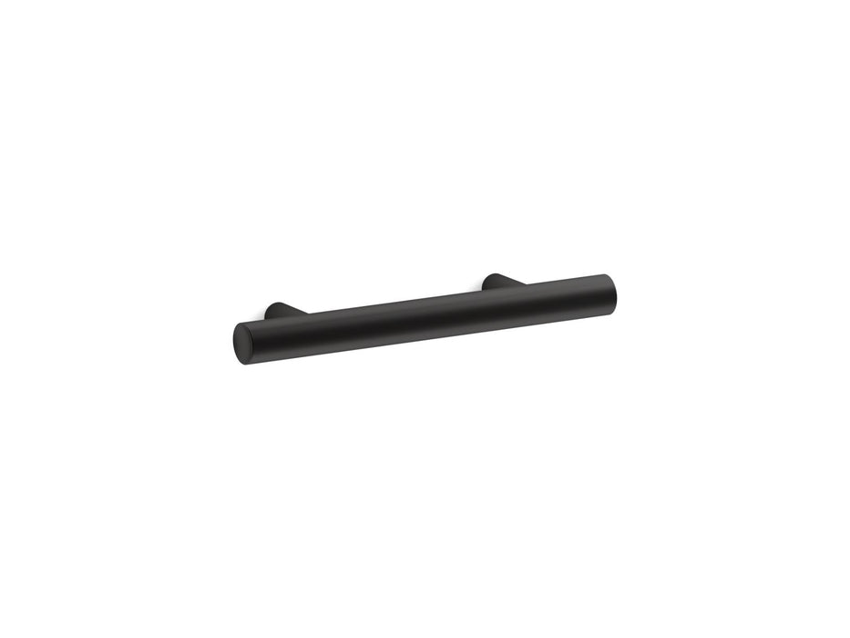 KOHLER K-14485 Purist 3" cabinet pull, matte black