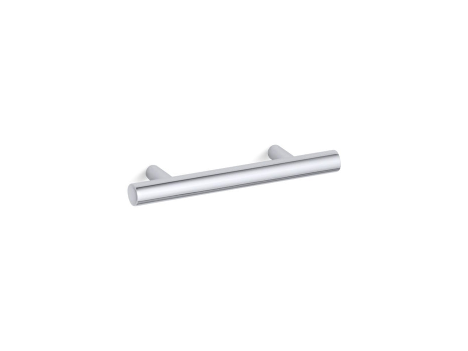 KOHLER K-14485 Purist 3" cabinet pull, polished chrome
