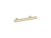 KOHLER K-14485 Purist 3" cabinet pull, vibrant french gold