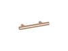 KOHLER K-14485 Purist 3" cabinet pull, vibrant rose gold