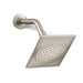 KOHLER K-14786 Loure Single-function Showerhead, 2.5 GPM, vibrant brushed nickel - view 4