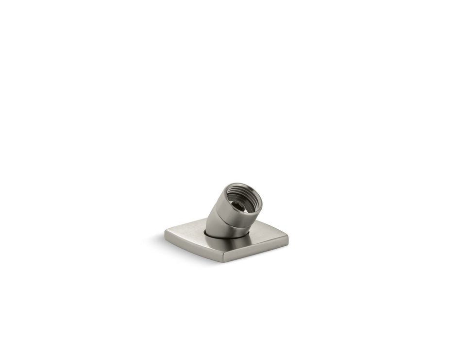 KOHLER K-14789 Loure Deck- or bath-mount handshower holder with handshower hose, vibrant brushed nickel