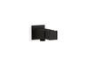 KOHLER K-14791 Loure Wall-mount handshower holder with supply elbow, matte black